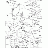 Схема вузла: Радіатор (1/3) для Kawasaki ZX750 Ninja ZX-7R