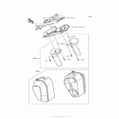 Схема вузла: Аксесуари (Pannier) для Kawasaki ER650 Z650