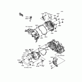Схема вузла: Engine Cover(s) для Kawasaki EX300 Ninja 300 ABS