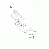 Схема узла: Ignition system для Kawasaki KLX250 KLX250