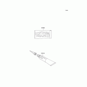 Схема вузла: Опційні деталі для Kawasaki KLX125 KLX125