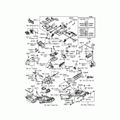Схема узла: Электрооборудование для Kawasaki ZX1400 ZZR1400 ABS