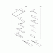 Схема вузла: Інструмент для Kawasaki KMX125