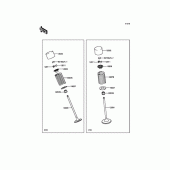 Схема вузла: Клапан для Kawasaki EX400 Ninja 400R ABS