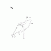 Схема вузла: Аксесуари для Kawasaki KX125