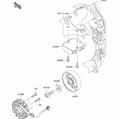 Схема вузла: Генератор для Kawasaki ZX1000 Ninja ZX-10R