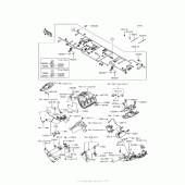 Схема вузла: Електроустаткування для Kawasaki ZX1000 Ninja ZX-10R