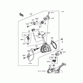 Схема вузла: Throttle для Kawasaki KX250/ KX252 KX250F