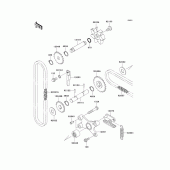 Схема вузла: Водяний насос Kawasaki VN1500 Vulcan 1500 Classic FI