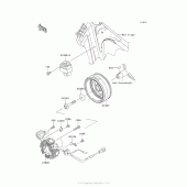 Схема узла: Генератор для Kawasaki KLX140 KLX140