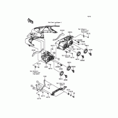 Схема вузла: Headlight(s) для Kawasaki ZX1400 Ninja ZX-14R ABS
