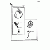 Схема узла: Опция для Kawasaki EL250 Eliminator 250SE