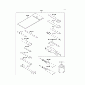 Схема вузла: Owners tools для Kawasaki ZX1100 GPZ1100
