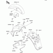 Схема вузла: Крило для Kawasaki ZG1000 Concours