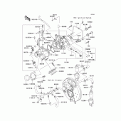 Схема вузла: Throttle(1/2) для Kawasaki VN1600 VN1600 Classic