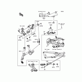 Схема узла: Аксессуары(Centerstand) для Kawasaki ZX1400 ZZR1400 ABS