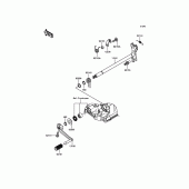 Схема вузла: Перемикач передач для Kawasaki ZX1400 Ninja ZX-14R ABS 30TH