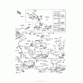 Схема вузла: Електроустаткування для Kawasaki ZG1400 Concours 14