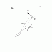 Схема вузла: Stand(s) для Kawasaki VN800 Vulcan 800