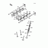 Схема вузла: Клапан для Kawasaki ZG1000 Concours