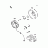 Схема вузла: Генератори для Kawasaki ZX400 ZXR400R