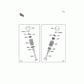 Схема вузла: Клапан для Kawasaki ZR800 Z800