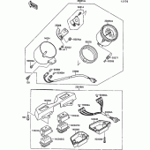 Схема узла: Meter(1/2) для Kawasaki VN1500 VN-15 SE