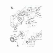 Схема вузла: Генератори для Kawasaki ZR1000 Z1000
