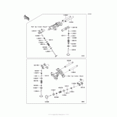 Схема вузла: Клапан для Kawasaki VN1700 Vulcan 1700 Voyager