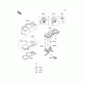 Схема вузла: Meter(s) для Kawasaki EX250 Ninja 250