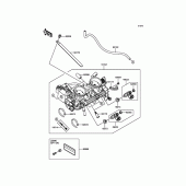 Схема вузла: Throttle для Kawasaki KLE650 Versys 650 ABS