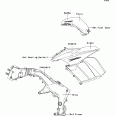 Схема вузла: Decals(green)(gbf) для Kawasaki ZX1000 Z1000SX