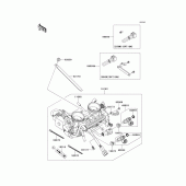 Схема узла: Throttle для Kawasaki KLE650 Versys 650 ABS