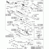 Схема узла: Кофры(1/2)(side bag) для Kawasaki VN1700 VN1700 Voyager ABS