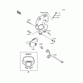 Схема вузла: Фара для Kawasaki KMX80 KSR-II
