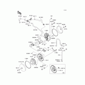 Схема вузла: Air cleaner(1/2) для Kawasaki VN1600 Vulcan 1600 Mean Streak