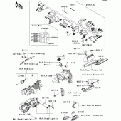 Схема узла: Электрооборудование для Kawasaki ZX1000 Ninja ZX-10R