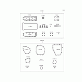 Схема вузла: Gasket kit для Kawasaki ZX600 Ninja ZX-6R