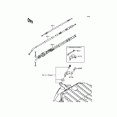 Схема вузла: Троси для Kawasaki ZX636 Ninja ZX-6R ABS 30th Anniversary Edition
