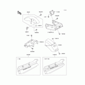 Схема вузла: Крило для Kawasaki EX250 Ninja 250