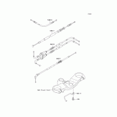 Схема узла: Тросики для Kawasaki ZX600 Ninja ZX-6RR