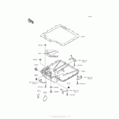 Схема вузла: Oil Pan для Kawasaki ZX1400 Ninja ZX-14R