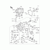 Схема вузла: Front bevel gear(1/2) для Kawasaki ZG1200 Voyager XII