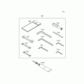 Схема вузла: Інструмент для Kawasaki ZR1000 Z1000 ABS