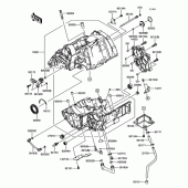 Схема вузла: Картер двигуна для Kawasaki EX650 Ninja 650 ABS