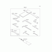 Схема вузла: Owners tools для Kawasaki ZR1000 Z1000