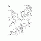 Схема вузла: Підніжки для Kawasaki VN2000 Vulcan 2000