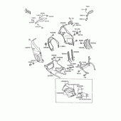 Схема вузла: Cowling(1/2) для Kawasaki ZX600 GPX600R