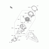 Схема вузла: Meter(s) для Kawasaki VN2000 VN2000 Classic