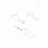 Схема узла: Набор инструментов для Kawasaki KX450 KX450F